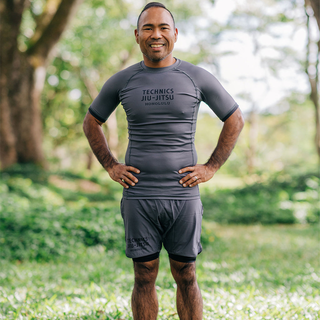 Technics Standard Issue V1 Grey Rash Guard